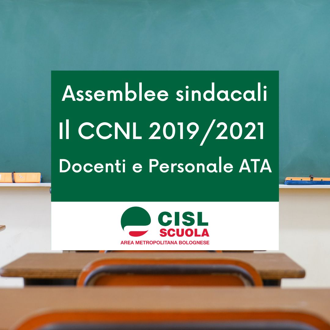 Assemblee Sindacali: Il CCNL 2019/2021
